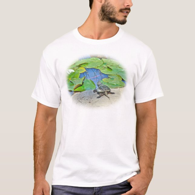 Common Snapping Turtle - Chelydra serpentina T-Shirt (Front)