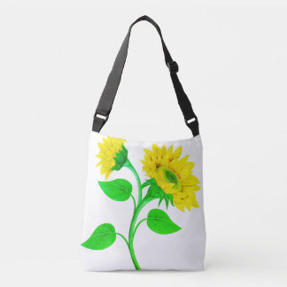 Common sunflower crossbody bag