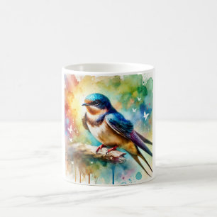 Common Swift Bird 240624AREF113 - Watercolor Coffee Mug