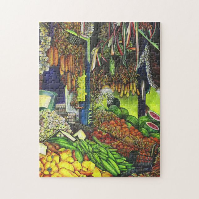 Common Threads of Human Interactions, Budapest Jigsaw Puzzle (Vertical)