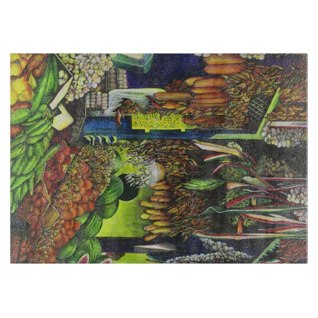 Common Threads of Human Interactions Cutting Board (Front)