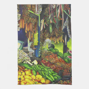 Common Threads of Human Interactions Tea Towel