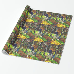 Common Threads of Human Interactions Wrapping Paper