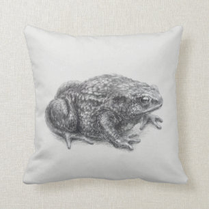 'Common toad (version without name)' Cushion