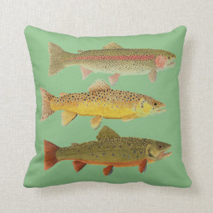 Common Trout Pillow