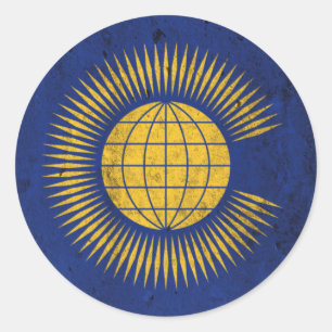 Commonwealth Classic Round Sticker