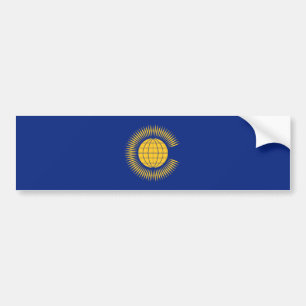 Commonwealth Flag. British, United Kingdom Bumper Sticker