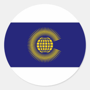 Commonwealth Flag Classic Round Sticker
