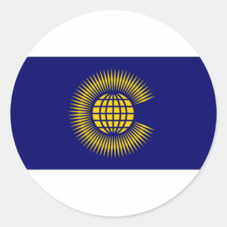 Commonwealth Flag Classic Round Sticker