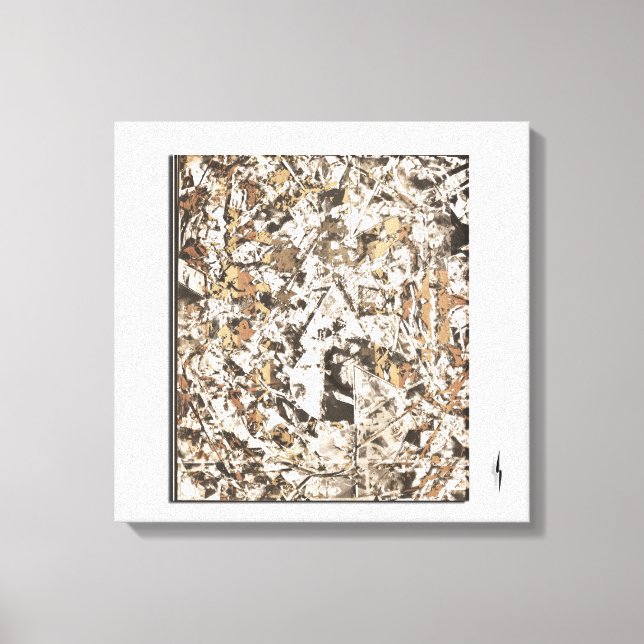 Commotion Canvas Print (Front)