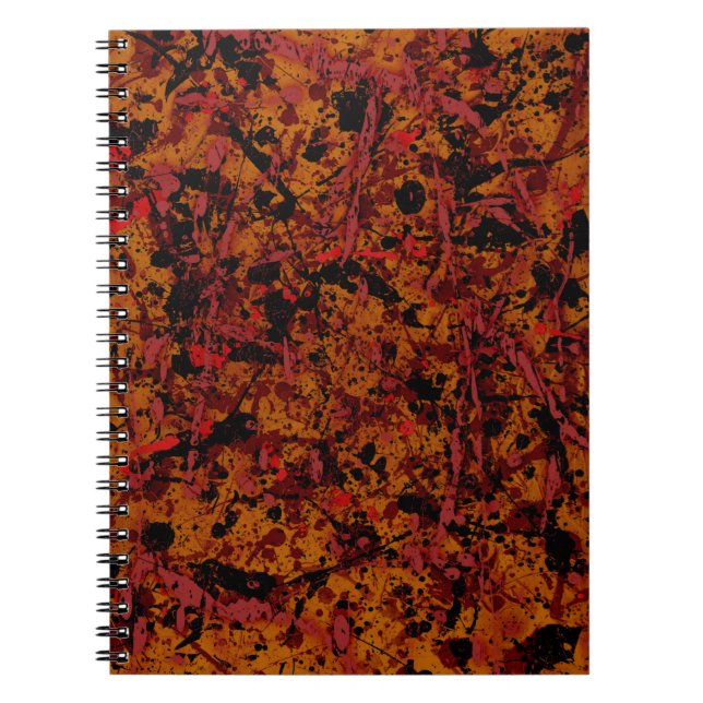 Commotion No. 1 Abstract Notebook (Front)