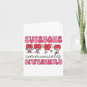 Communicates Candy Speech Language Pathologist Val Card
