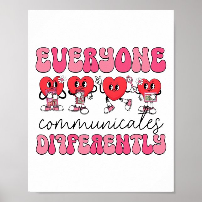 Communicates Candy Speech Language Pathologist Val Poster (Front)