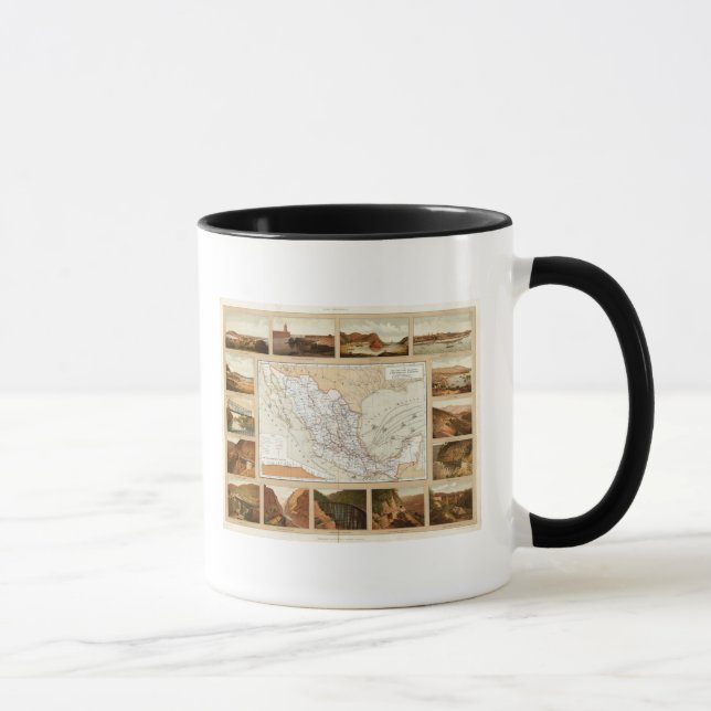 Communication and Transportation of Mexico Mug (Right)