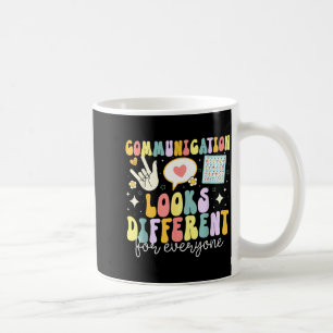 Communication Looks Different For Everyone Speech  Coffee Mug