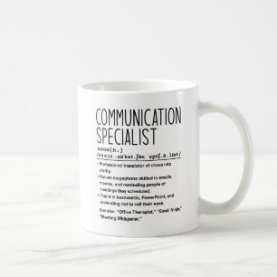 Communication specialist coffee mug