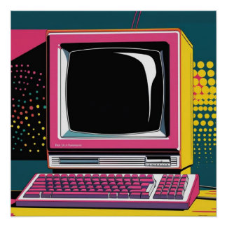 Communication Technology Glossy Poster | Wall Art