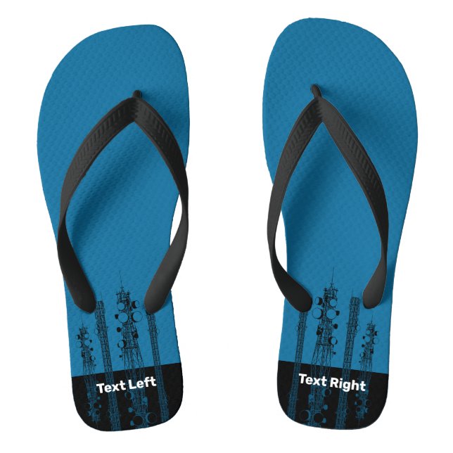 Communication Towers Flip Flops (Footbed)