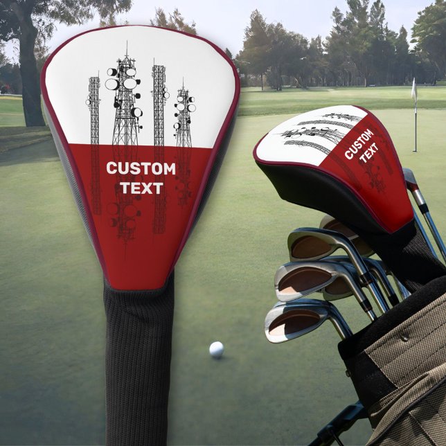 Communication Towers Golf Head Cover (Creator Uploaded)