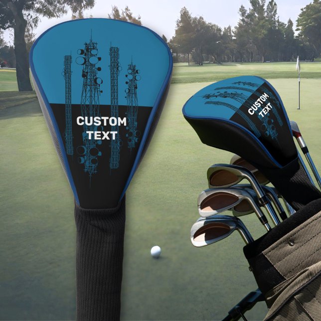 Communication Towers Golf Head Cover (Creator Uploaded)