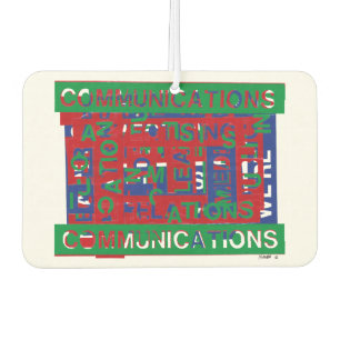 Communications Breakdown Car Air Freshener