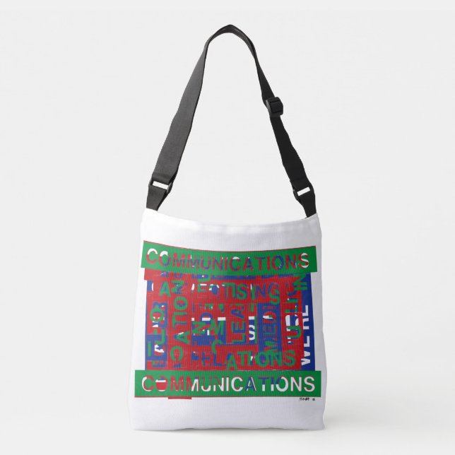 Communications Breakdown Crossbody Bag (Front)