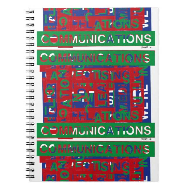 Communications Breakdown Notebook (Front)