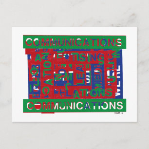 Communications Breakdown Postcard