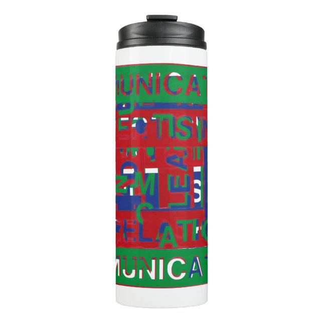 Communications Breakdown Thermal Tumbler (Front)