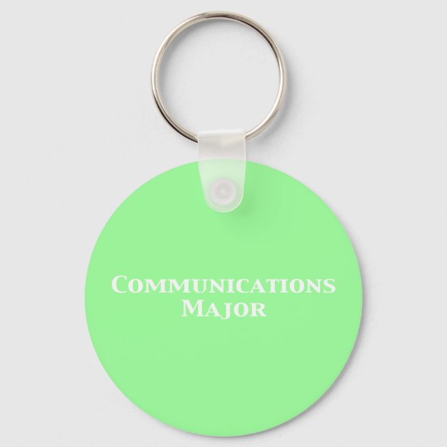 Communications Major Gifts Key Ring (Front)