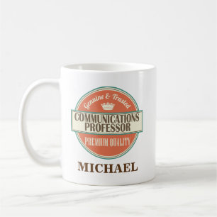 Communications Professor Personalised Mug Gift