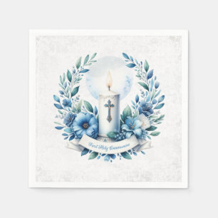 Communion Candle First Holly Communion Napkin