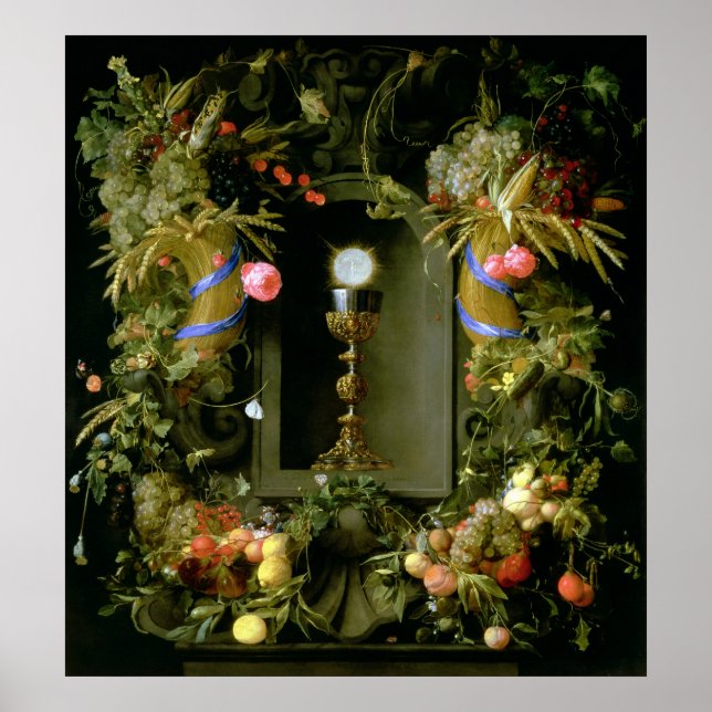 Communion cup and host poster (Front)