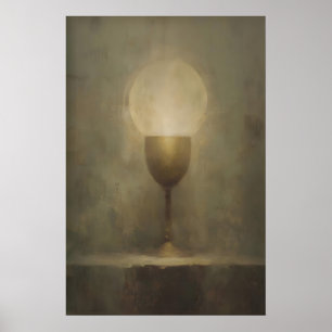 Communion Cup Of Light, Christian Wall Art