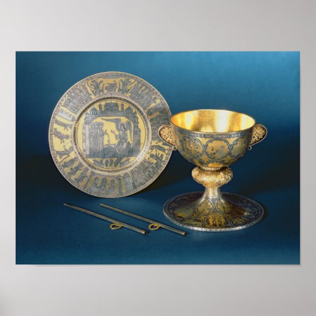 Communion Cup, Plate and Fistulae Poster (Front)