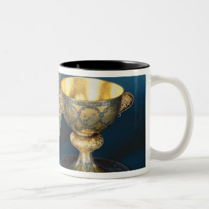 Communion Cup, Plate and Fistulae Two-Tone Coffee Mug