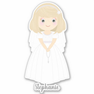 Communion Dove Blonde Girl