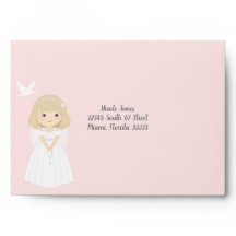 Communion Dove Blonde Girl