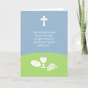 Communion Prayer Card