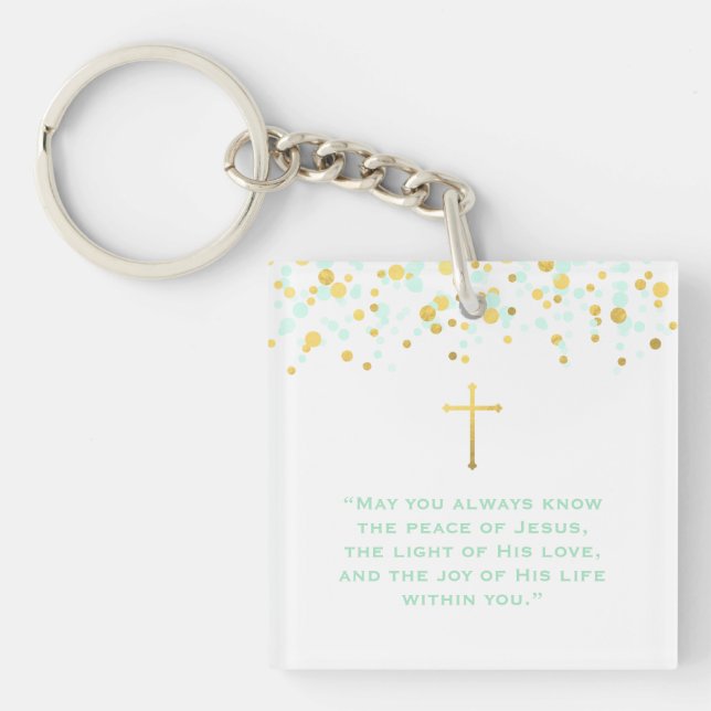 Communion Prayer Key Ring (Front)