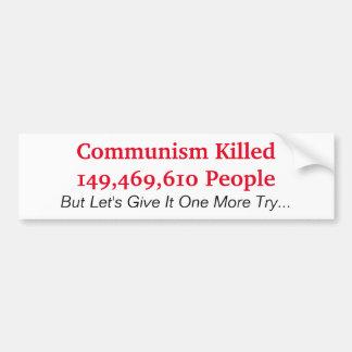 Communism Bumper Sticker
