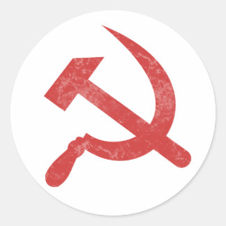 Communism Classic Round Sticker