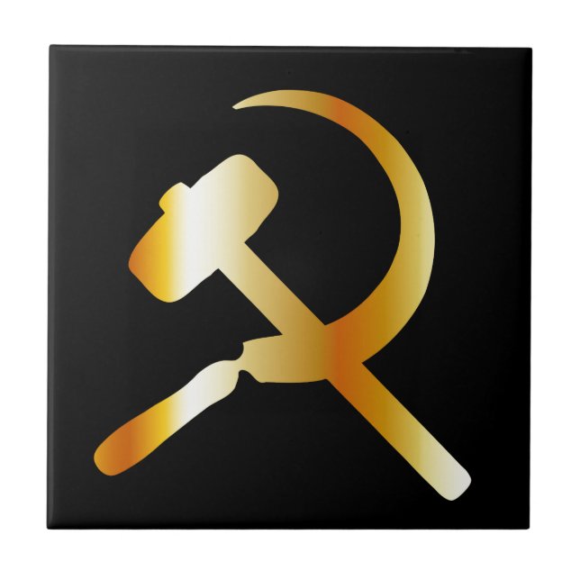 Communism Symbol Tile (Front)