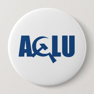 Communist ACLU 10 Cm Round Badge