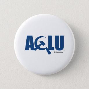 Communist ACLU 6 Cm Round Badge