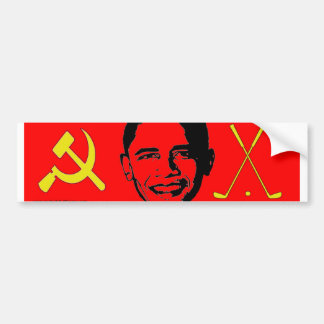 Communist and a Golfer- Bumper Sticker