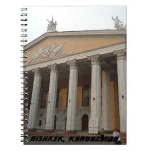 Communist Architecture Opera House, Kyrgyzstan Notebook