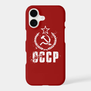 Communist CCCP Hammer Sickle White iPhone 8/7