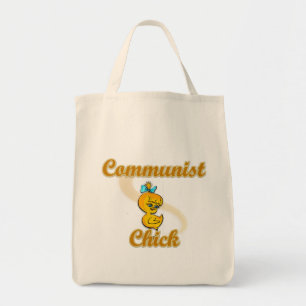 Communist Chick Tote Bag