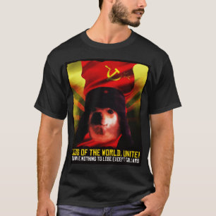 Communist Comrade Doggo Meme Russia dog Jimbo T-Shirt